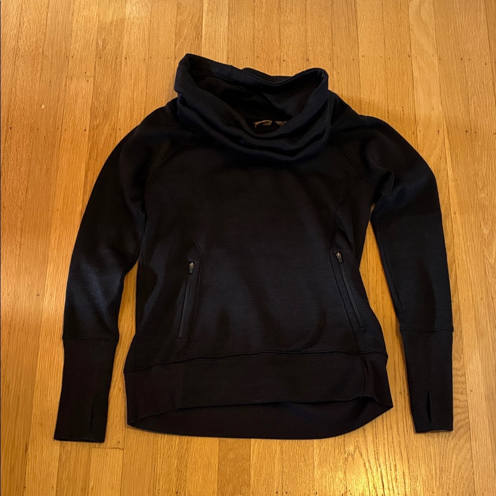 Zella Midnight Cowl Neck Sweater